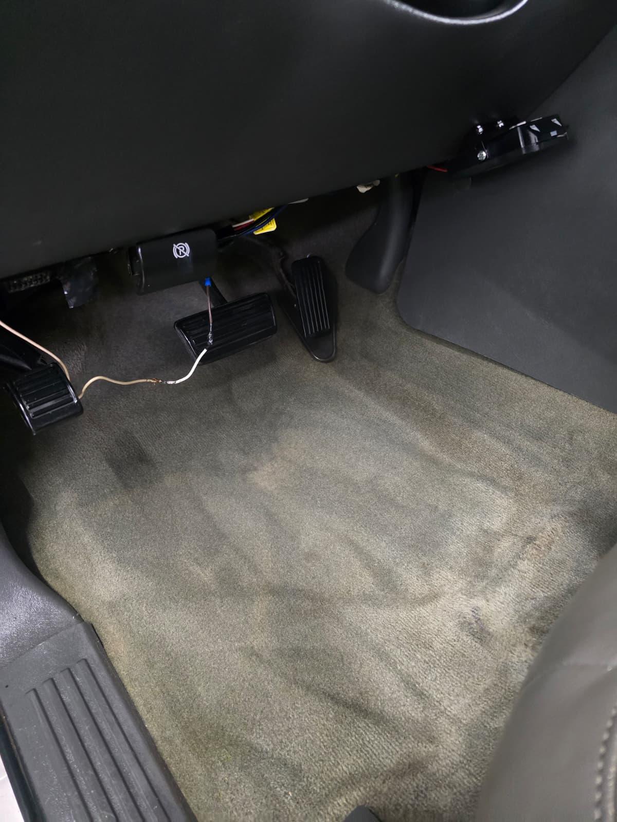 Interior carpet after